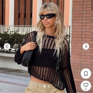 Black Sweater princess Polly